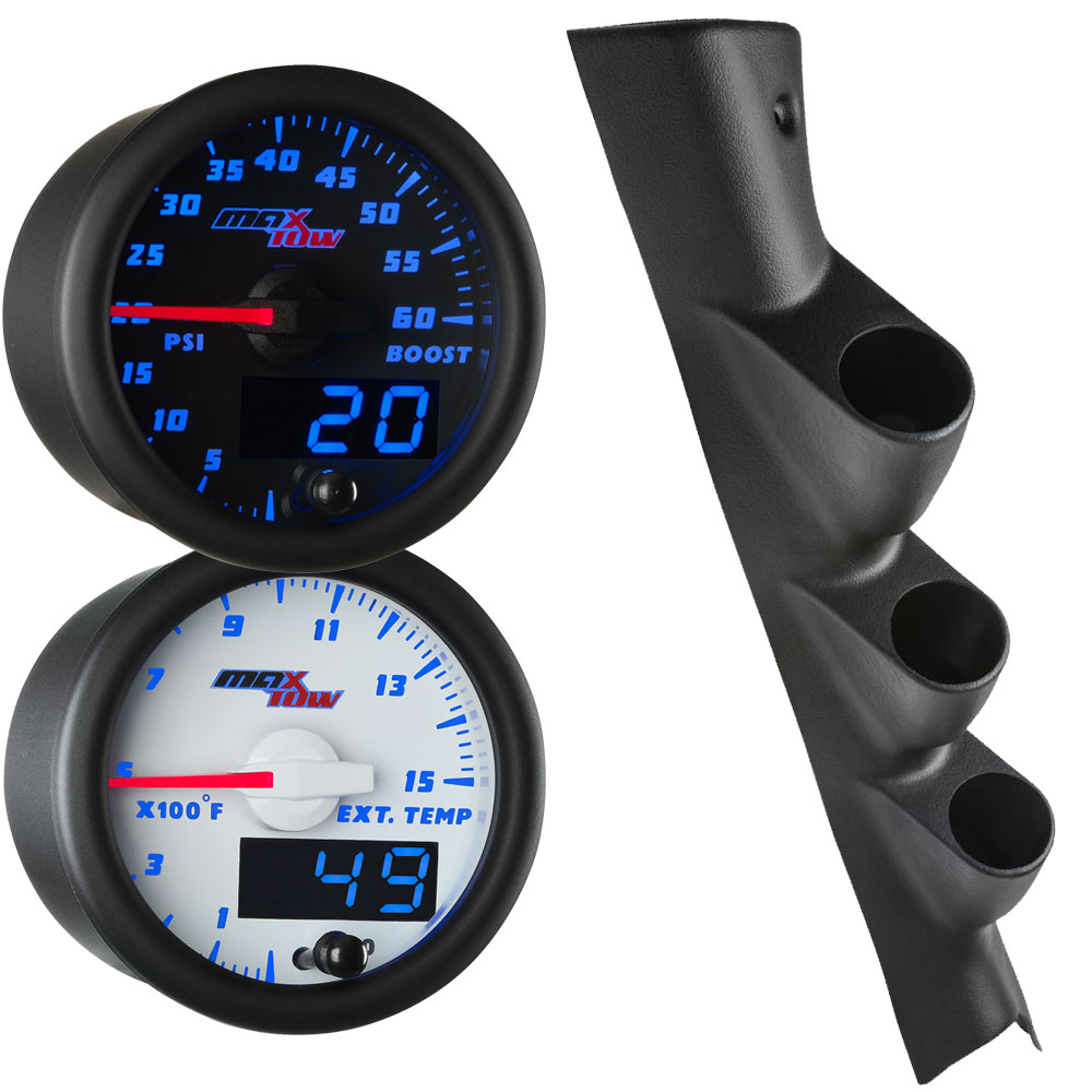 MaxTow | Gauge Pods For 2017-2020 Ford F-150 Raptor