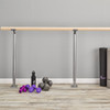 Custom Barres Frappé Single Floor Mounted Barre 