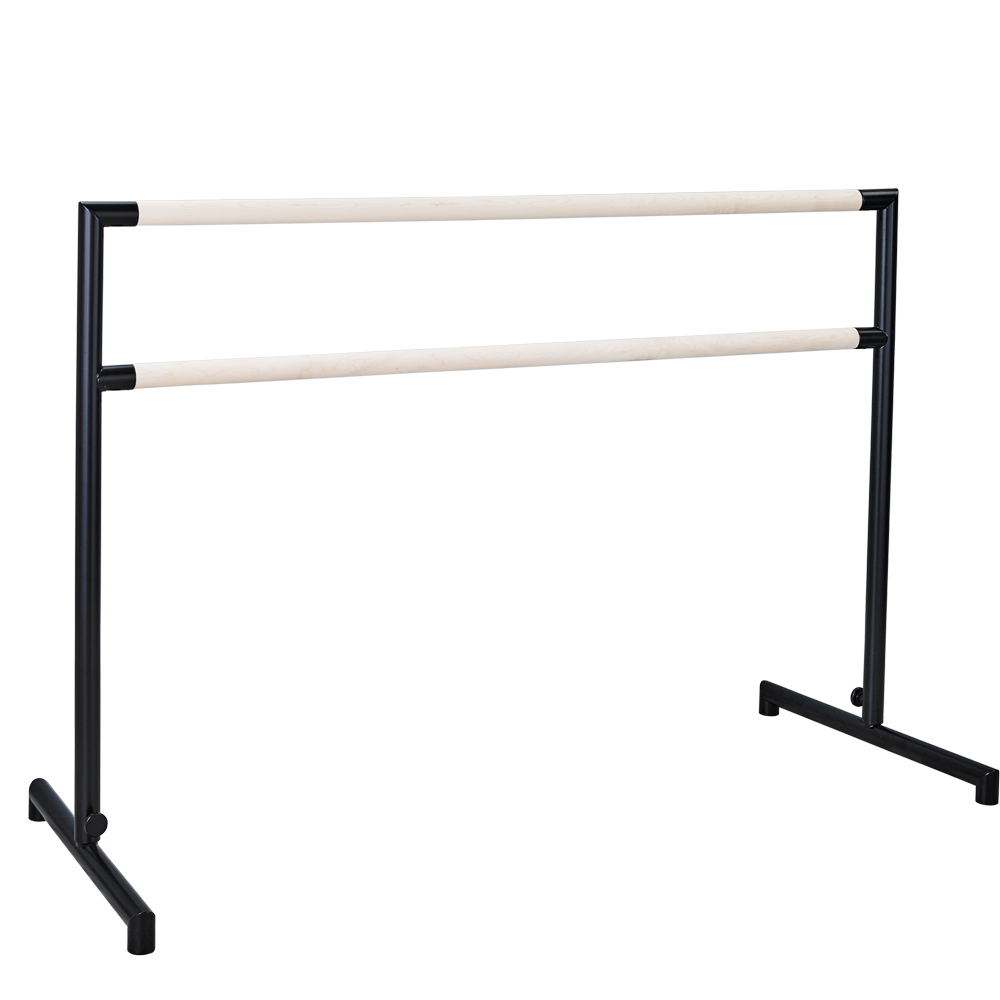 NEW!!! Ballet Barre SWAN LAKE Portable for Home or Studio, 6 ft Extendable  to 12 ft Bar with Curved Shape