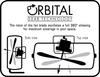 Hurricane Pro Heavy Duty Orbital Wall / Floor Fan (20 inch) (736492) UPC 849969025828
