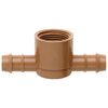 Netafim 17mm Combination Tee 2-Way Insert x 1/2 in FPT (10 in a bag) in Bulk (747773) UPC 3661734568180