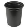 Round Black Plastic Pots (1 Quart) in Bulk