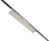 A slim, rectangular PHOTOBIO TX2 LED grow light fixture suspended at an angle against a white background.