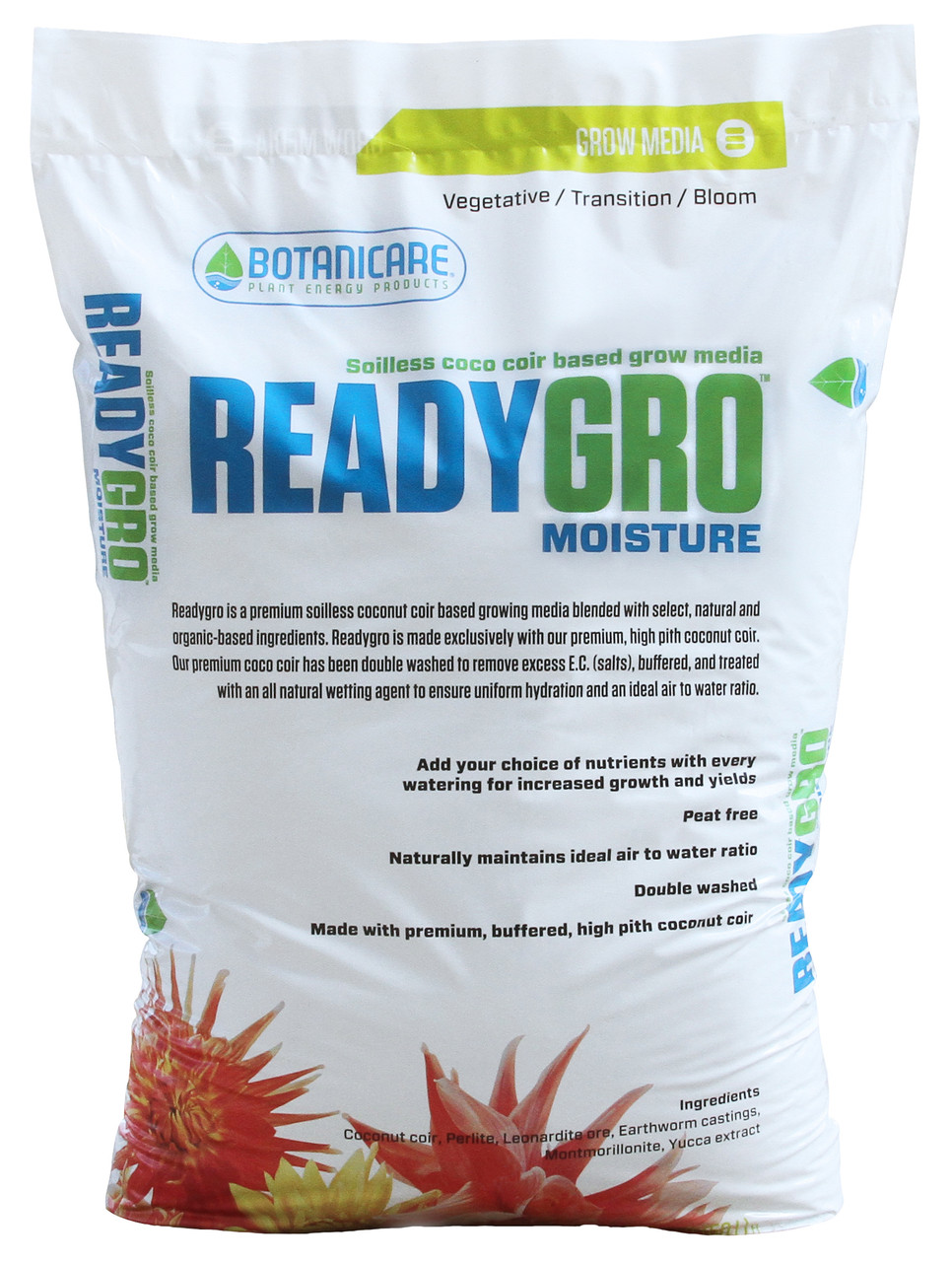 Botanicare Ready Gro Moisture (1.75 cubic foot bags) in bulk (RGM315D) UPC 757900482152 (2)
