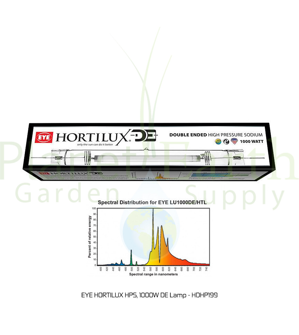 YE HORTILUX HPS, 1000W DE Lamp by the Case: 6 Lamps (HDHP199)