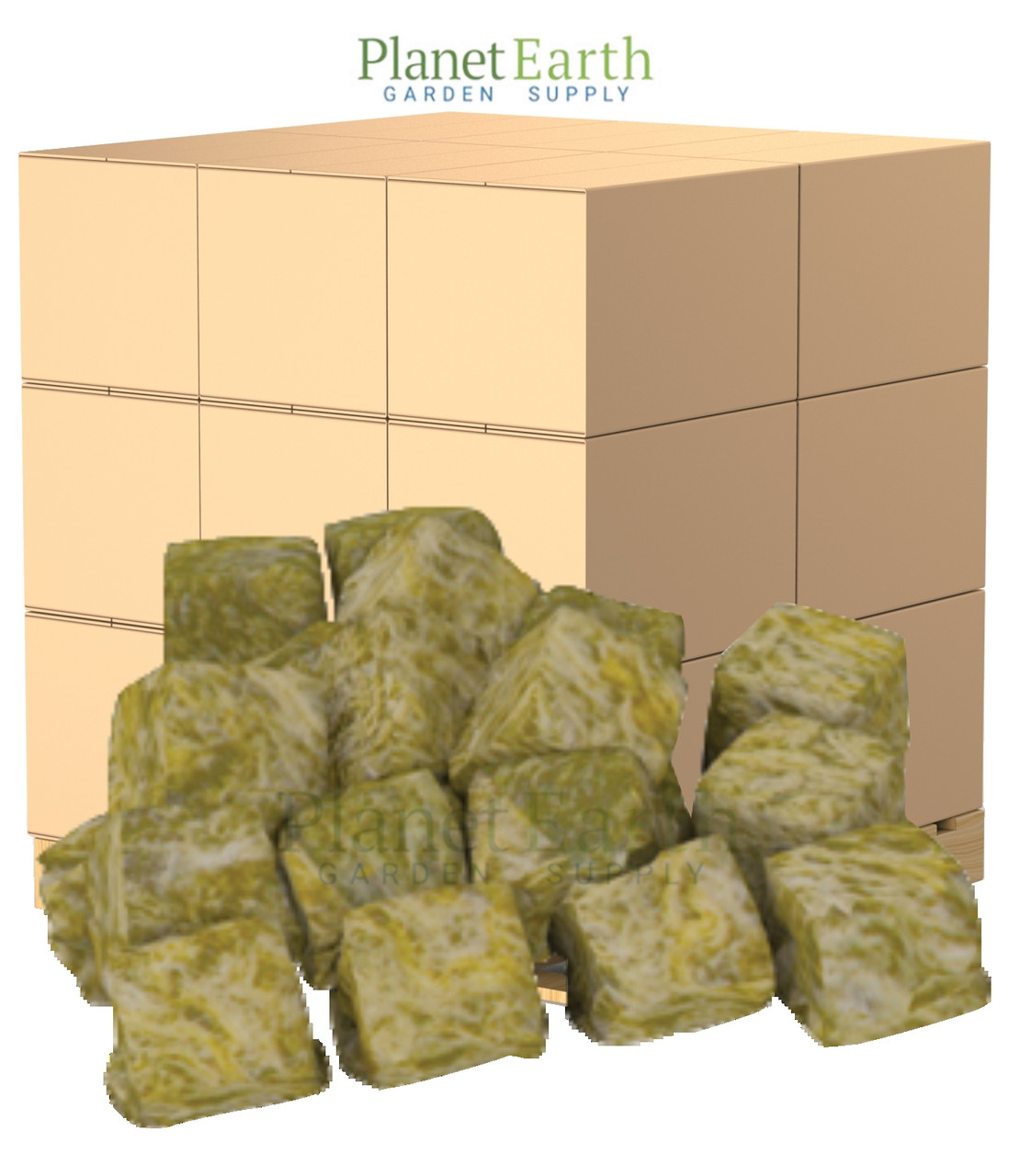 Grodan Mini Cubes (5.3 cubic foot box) in Bulk (713105) UPC 	8718232100413 (1)