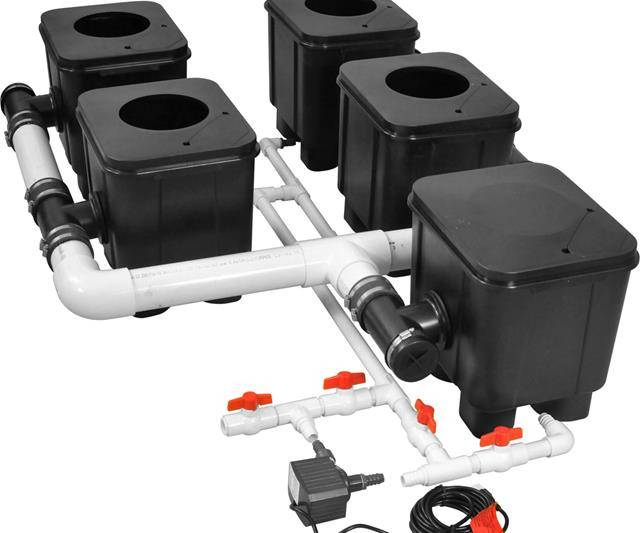 Slucket Posiflow 4 Site Complete System, 3' Center (SLUSYS42)