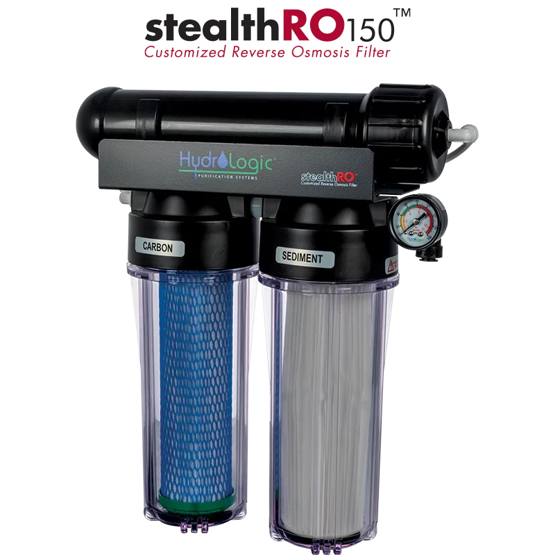 Hydro-Logic Stealth-RO150 with Upgraded KDF 85 Filter UPC 812111011277