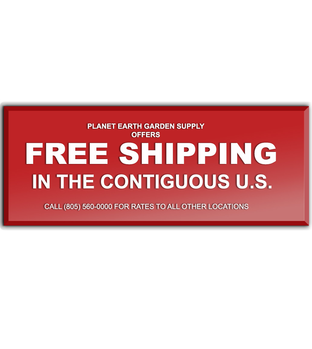 FREE SHIPPING within the United States except Alaska and Hawaii. Please use our live chat or call (805) 560-0000 for shipping rates to all other locations.