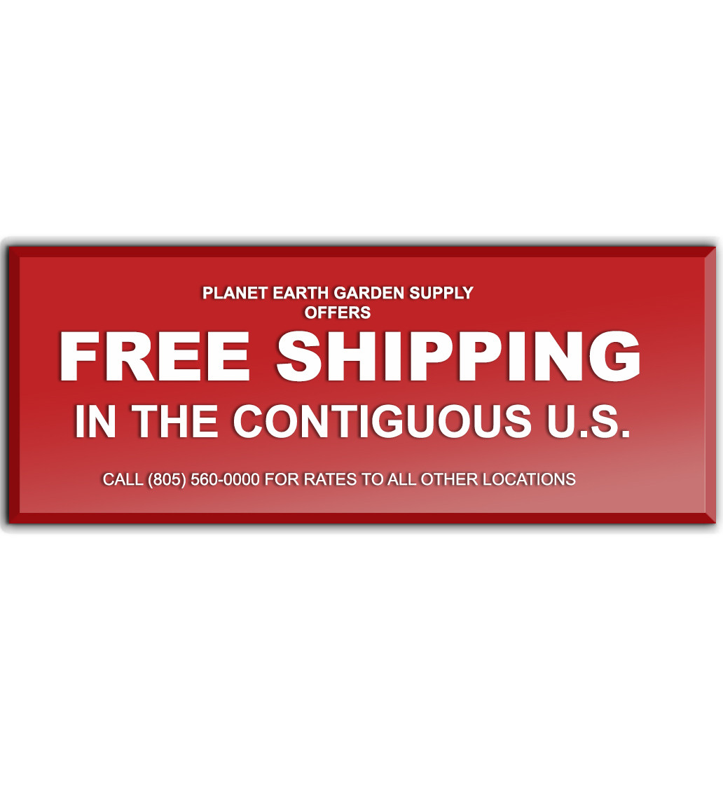 FREE SHIPPING within the United States except Alaska and Hawaii. Please use our live chat or call (805) 560-0000 for shipping rates to all other locations.