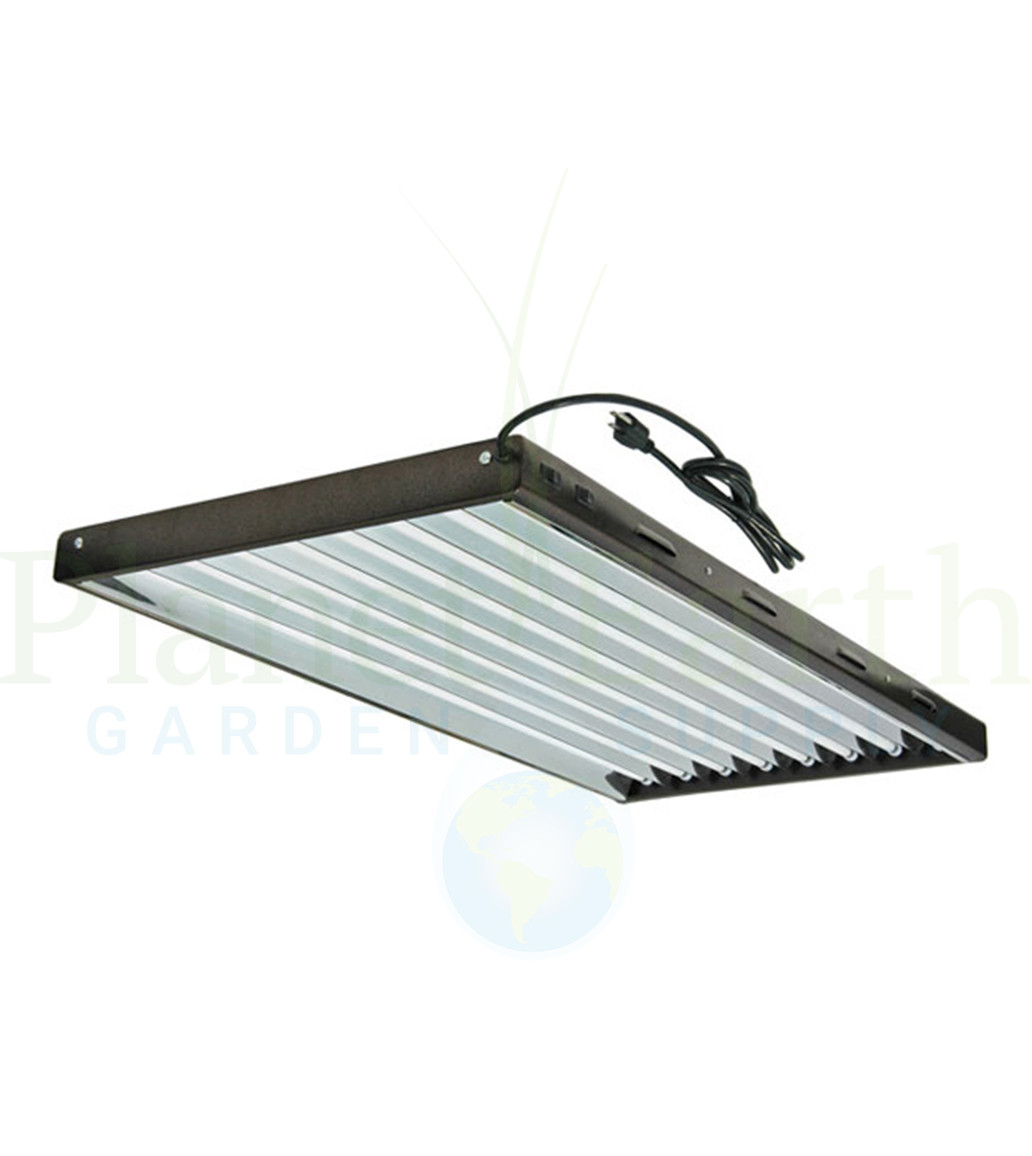 UltraGrow T5 Fluorescent (4' x 8) Lamp Fixture w/ 6500K Tubes (5023) UPC 4646003860911