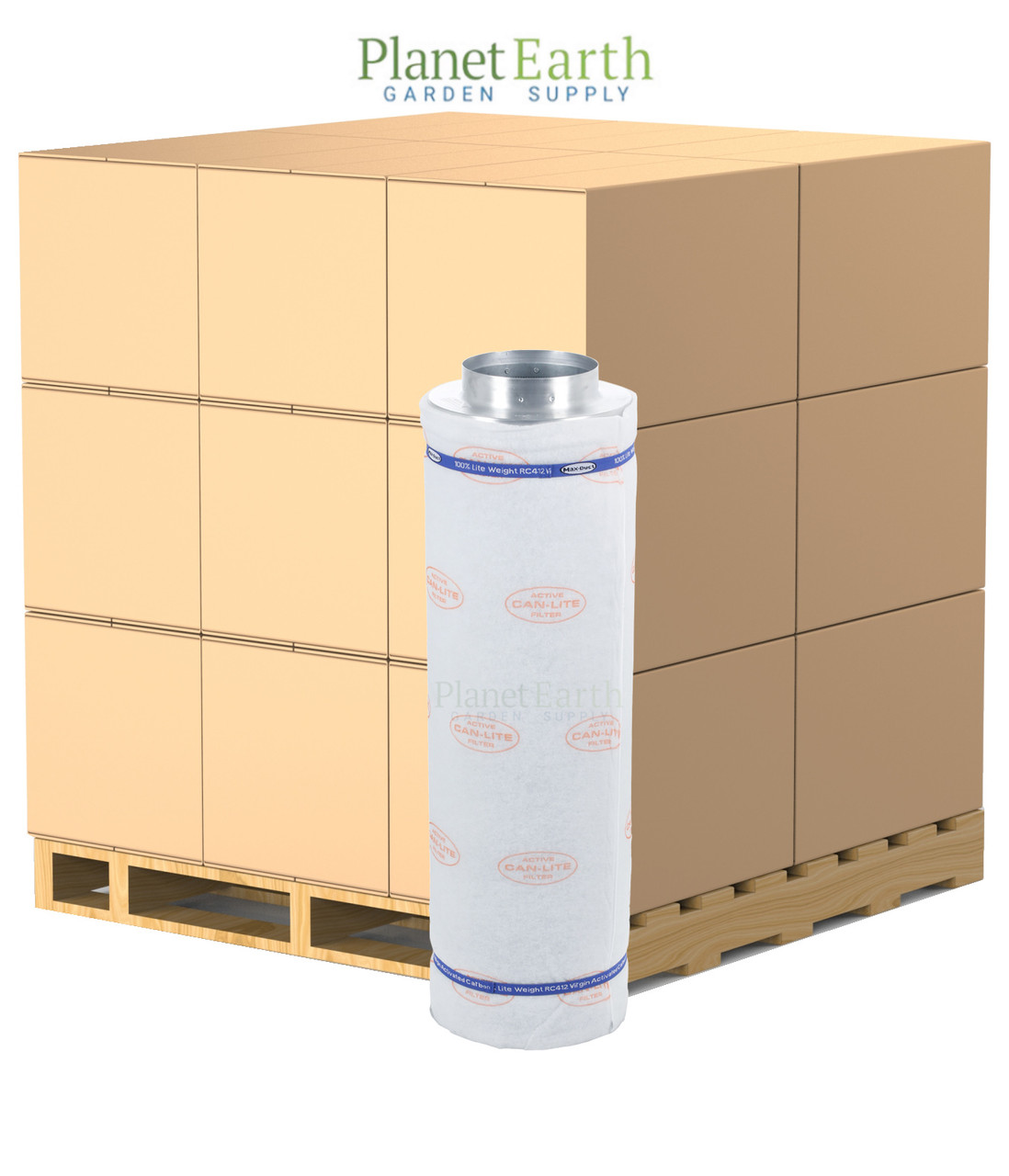 Can-Lite Filters with 8 inch integrated flange (1000 CFM) in Bulk (700591) UPC 20840470000209 (1)
