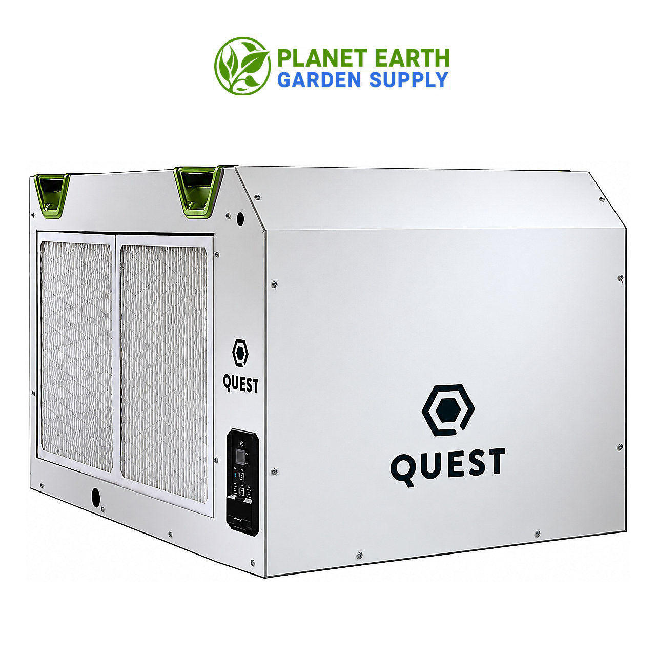 Quest 506 Commercial Dehumidifier, 277 Volts, 500 Pints Daily Moisture Removal with Advanced M-CoRR Technology for Indoor Cultivation.