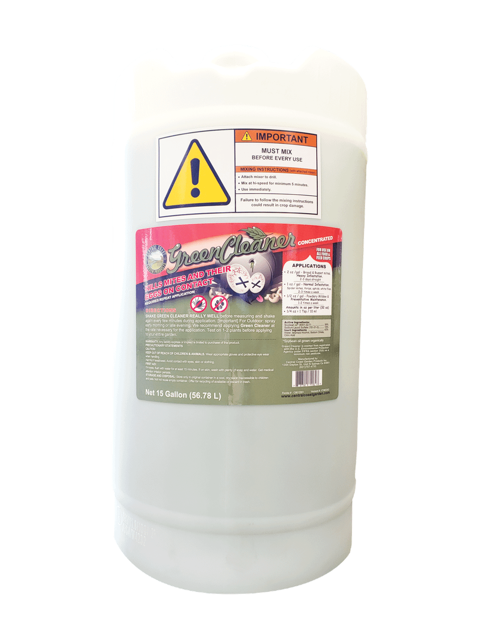 Green Cleaner (15 gallon drum) in Bulk  (1015)
