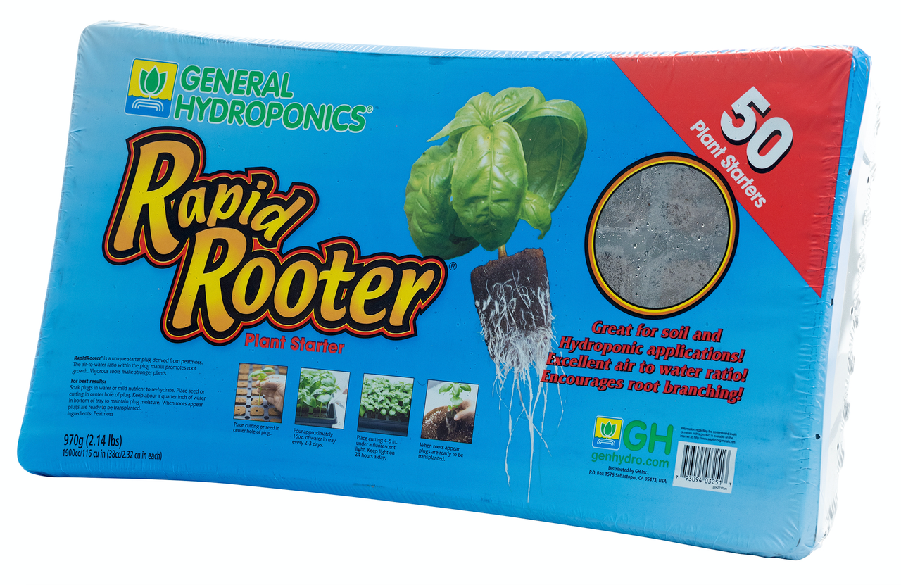 General Hydroponics Rapid Rooter 50 Cell Plug Trays in Bulk (714140) UPC 20793094032517