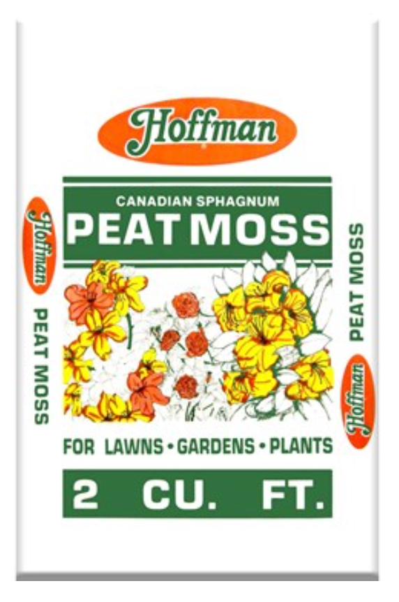 Hoffman Canadian Sphagnum Peat Moss (2 cubic foot) in Bulk (HOF15514) UPC 071605155143
