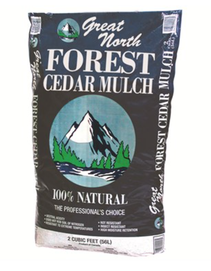 Ameriscape Northern Cedar Mulch Natural (2 cubic foot bags) in Bulk (AMSNCM2) UPC 096821555539