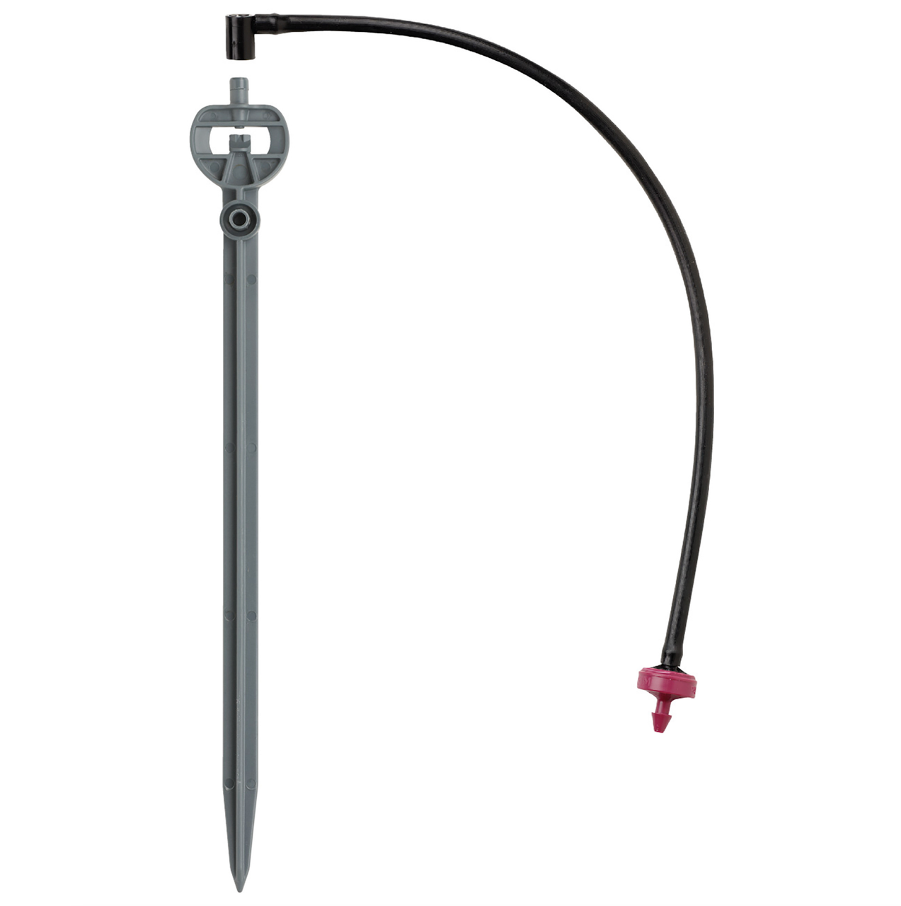Netafim 6.6 GPH Single Spray Stake Assembly 48 inch (Bundle of 25) in Bulk (747770) UPC 3661734902533