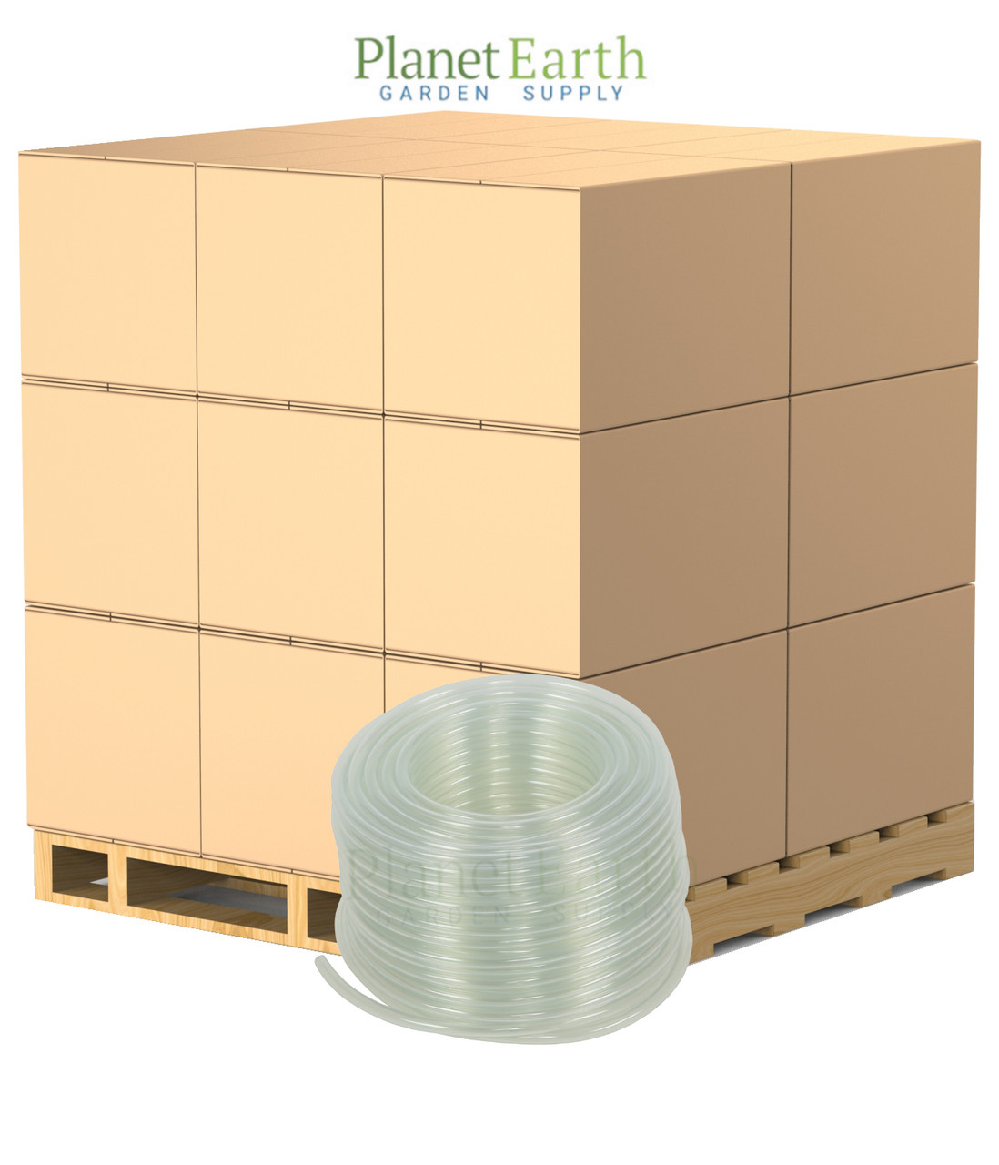 Hydro Flow Premium Clear Vinyl Tubing (3/16 inch ID, 1/4 inch OD 100 foot roll) in Bulk (708215) UPC 20847127000940
 (1)