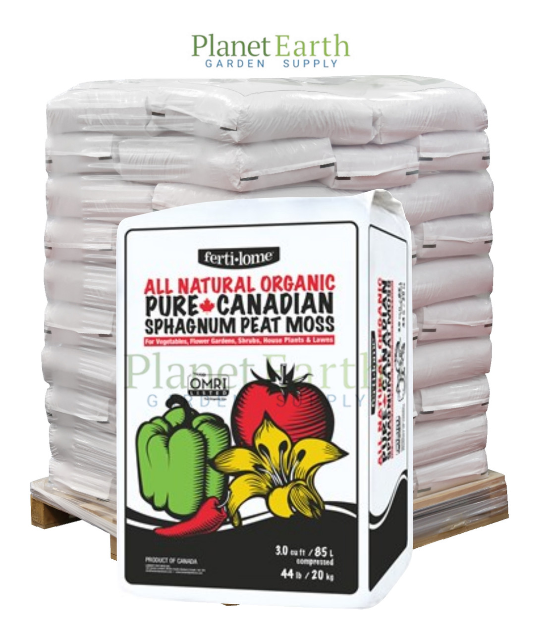 VPG ferti·lome Canadian Sphagnum Peat Moss (3 cubic foot bales) in Bulk (VOLO3175) UPC 664980031759 (1)