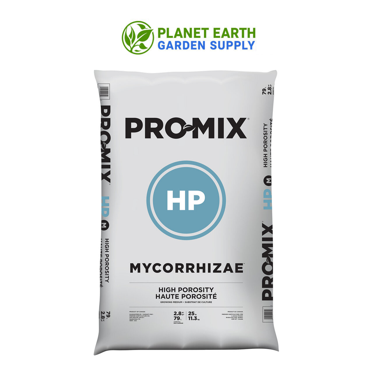 Premier PRO-MIX HP peat and perlite growing medium with beneficial mycorrhizae for container production