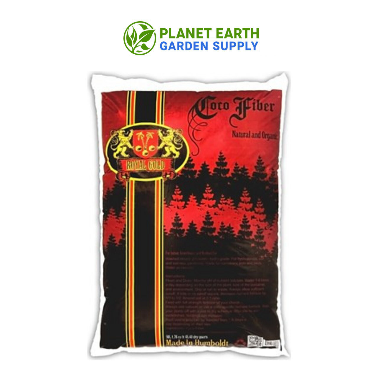 Royal Gold washed and buffered coco fiber for hydroponics, containers, and custom growing blends.