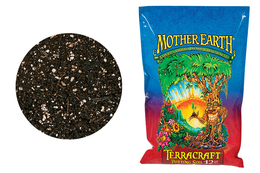 Mother Earth Terracraft Potting Soil (12 quart bags) in Bulk (714902) UPC 10849969033073