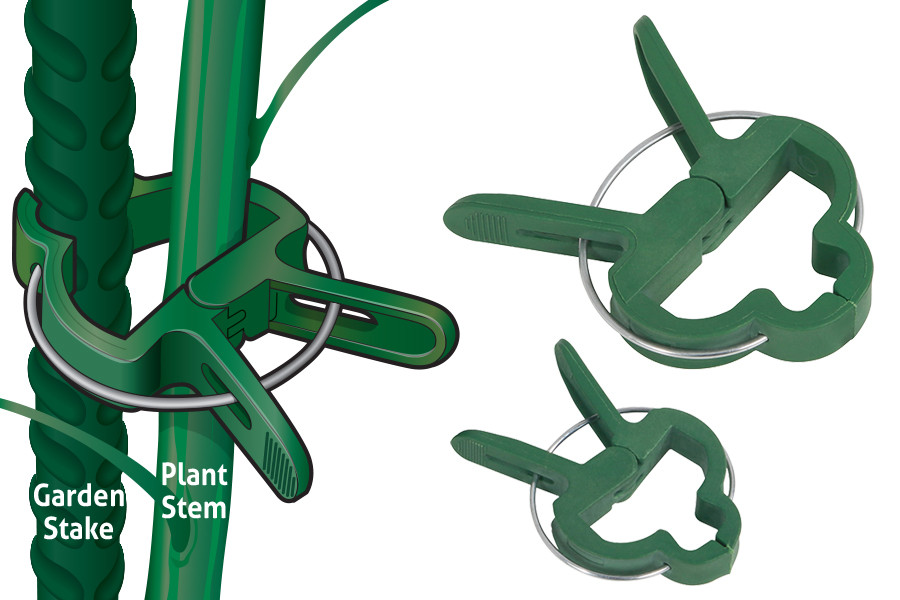 Grower's Edge Large Clamp Clips for Plants in Bulk (740178) UPC 108499690088289 (3)