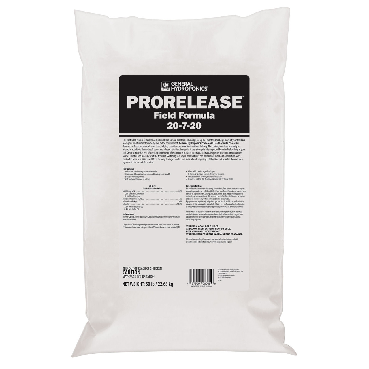 GH Pro Release Field (50 pound bags) in Bulk (00005) UPC 20757900000053 (2)