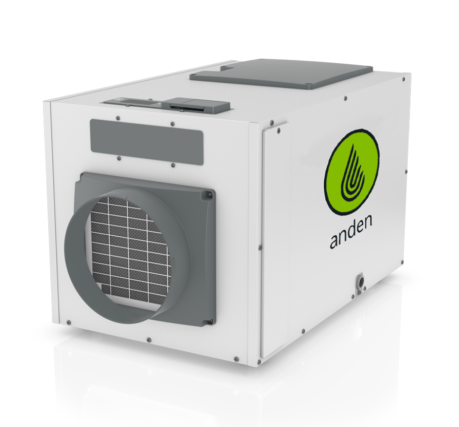 Anden A130 Commercial Grade Dehumidifier, 130 pints a day, 120 VAC, MERV 11 Filter (A130) (2)