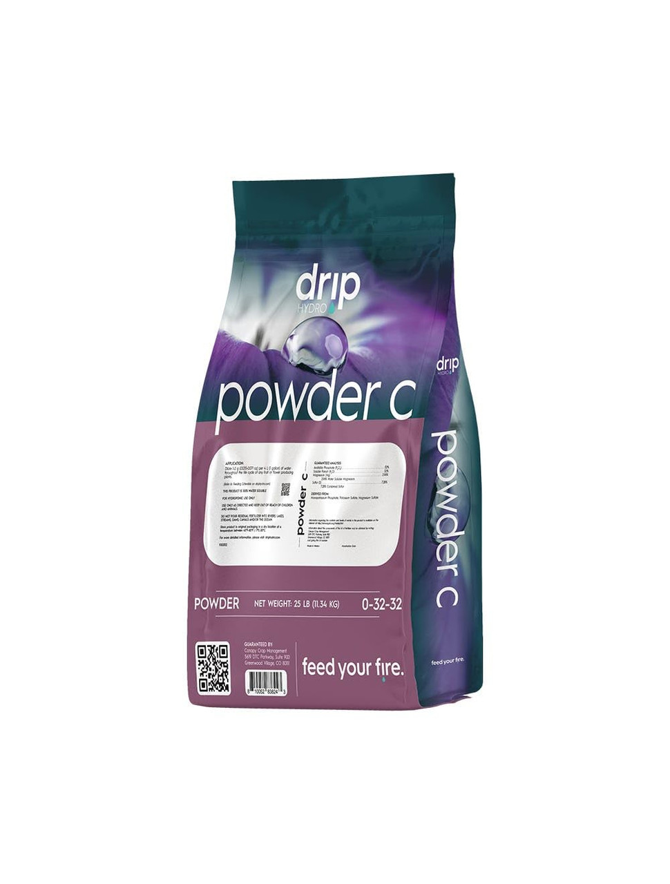 Drip Hydro Powder C (25 pound bag) (3)