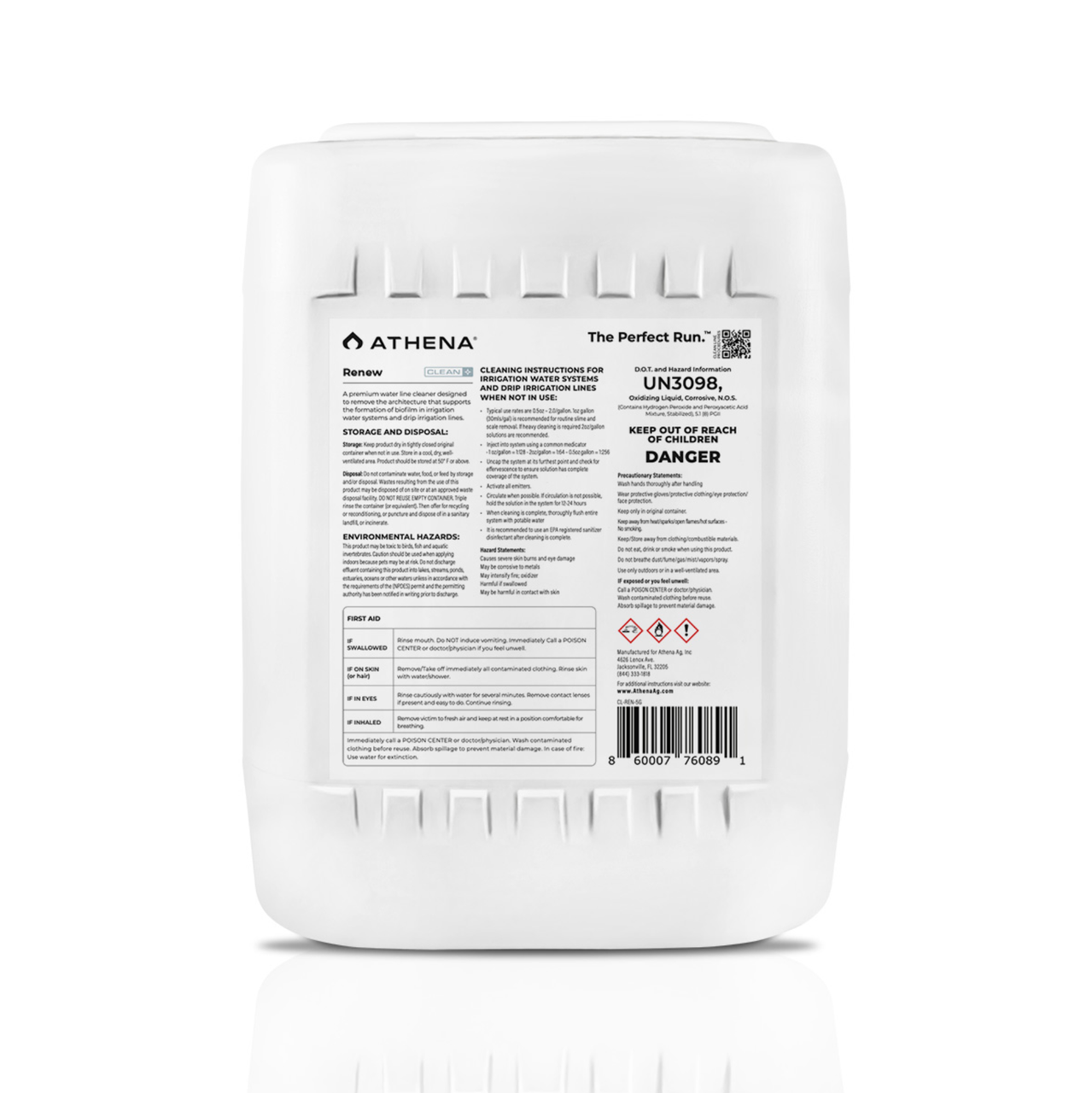 Athena Renew Clean Line Liquid (5 gallon) in Bulk (2)