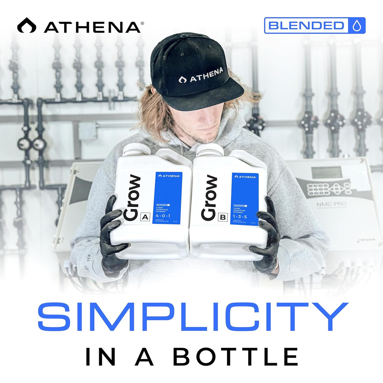 Athena Grow B Blended Line 1-3-5 Liquid (55 gallon) in Bulk (5)