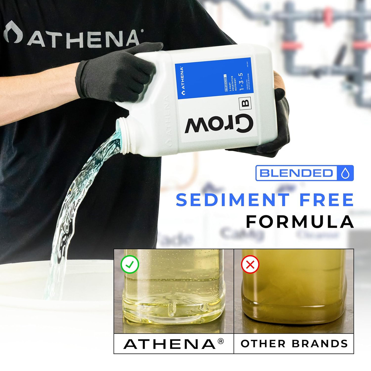Athena Grow B Blended Line 1-3-5 Liquid (275 gallon) in Bulk (4)