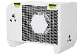 Quest 746 High Efficiency Overhead Dehumidifier with M-CoRR Technology, 730 Pints/Day, 480 volts, 1650 CFM, 45700 BTU, MERV 13 Filter (4046320) UPC 810017961764 (1)