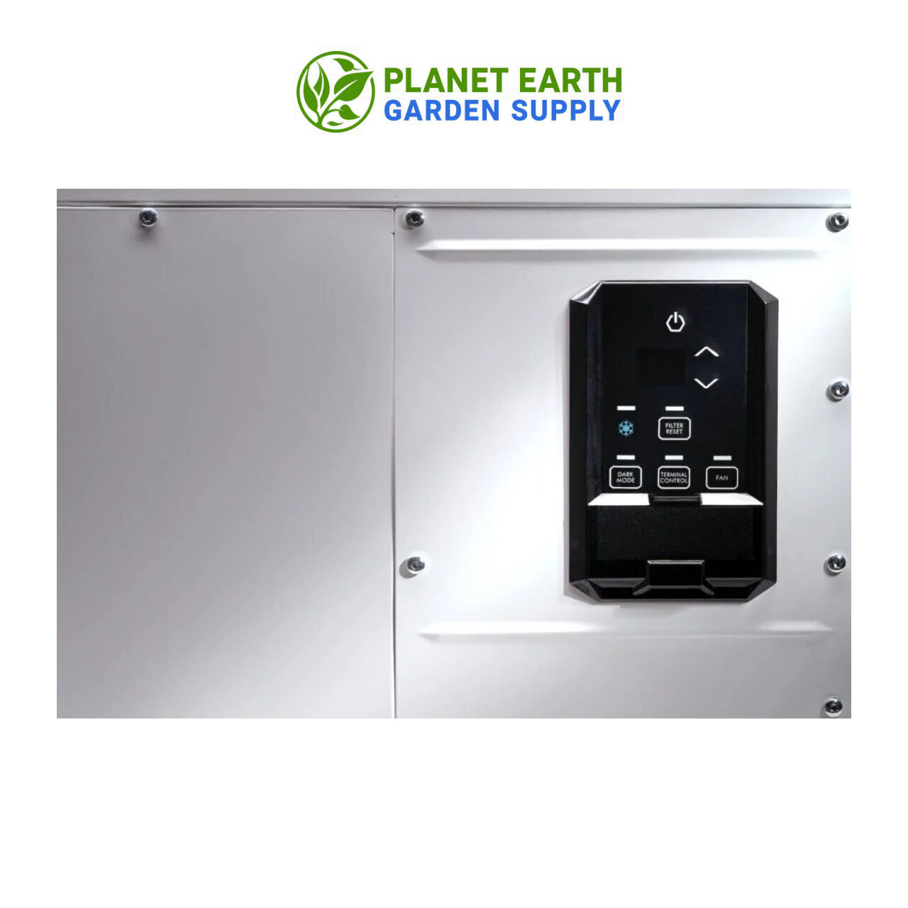 Quest 100 commercial dehumidifier removes 100 pints daily, supporting indoor cultivation humidity management at PlanetEarthGardenSupply.com.