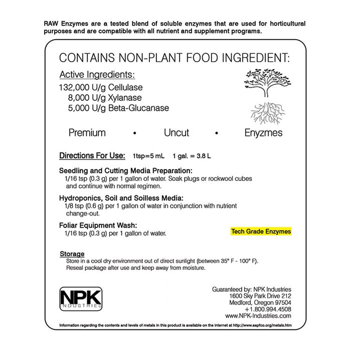 NPK RAW Enzymes (25 pounds) in Bulk (2)