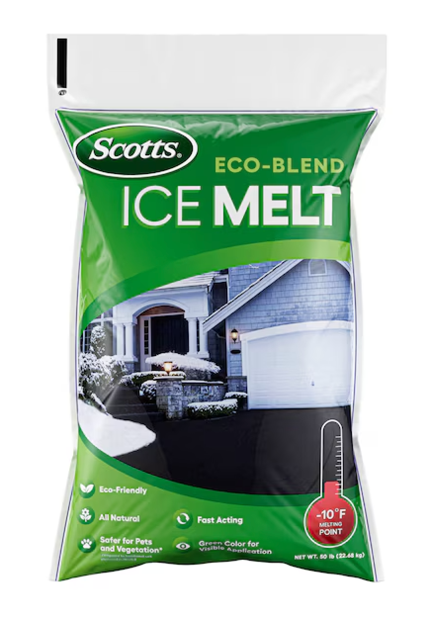 Scotts Ice Melt Natural Ice Melt Pellets (50 pound bags) in Bulk (2)
