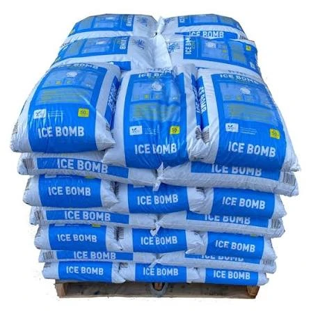 Salt Depot Ice Bomb (50-pound bags) Natural Safer For Pets Ice Melt Salt in Bulk