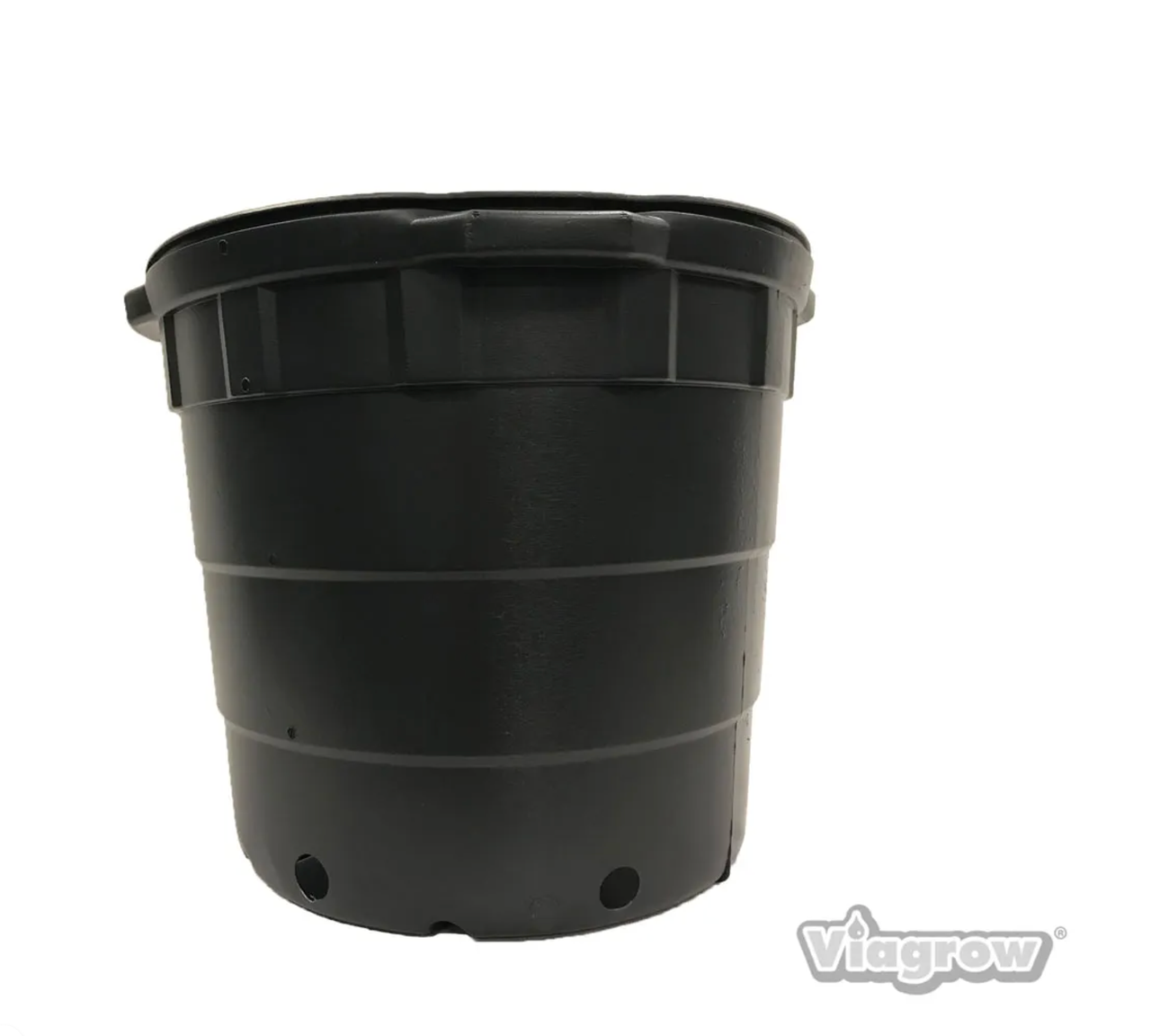 The Harvest Company Round Black Plastic Nursery Pots (10 Gallons) in Bulk
