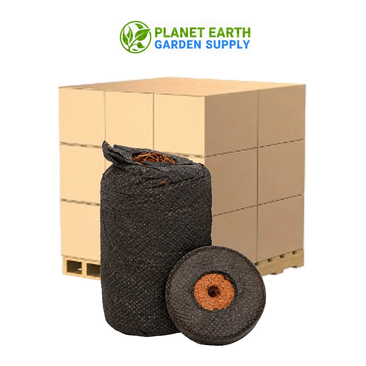 Bulk Botanicare CocoPro Plugs, 3,000-count case for commercial plant propagation at PlanetEarthGardenSupply.com.