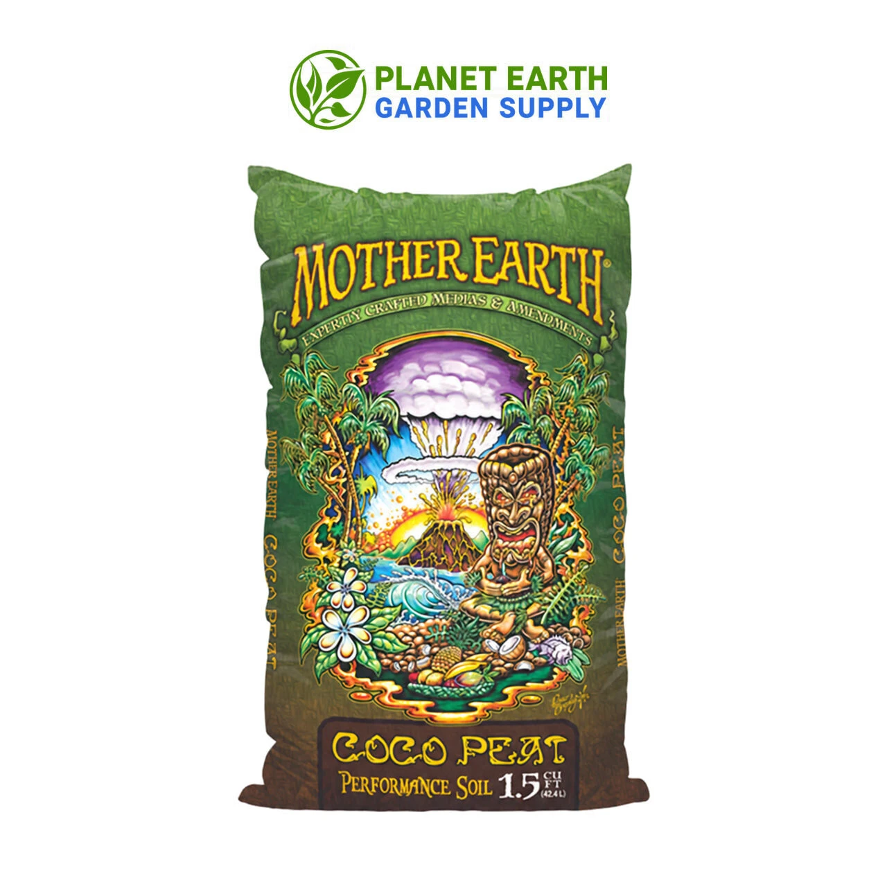 Bulk Mother Earth Coco Peat Performance Soil with coco coir, peat moss, perlite, and pumice.