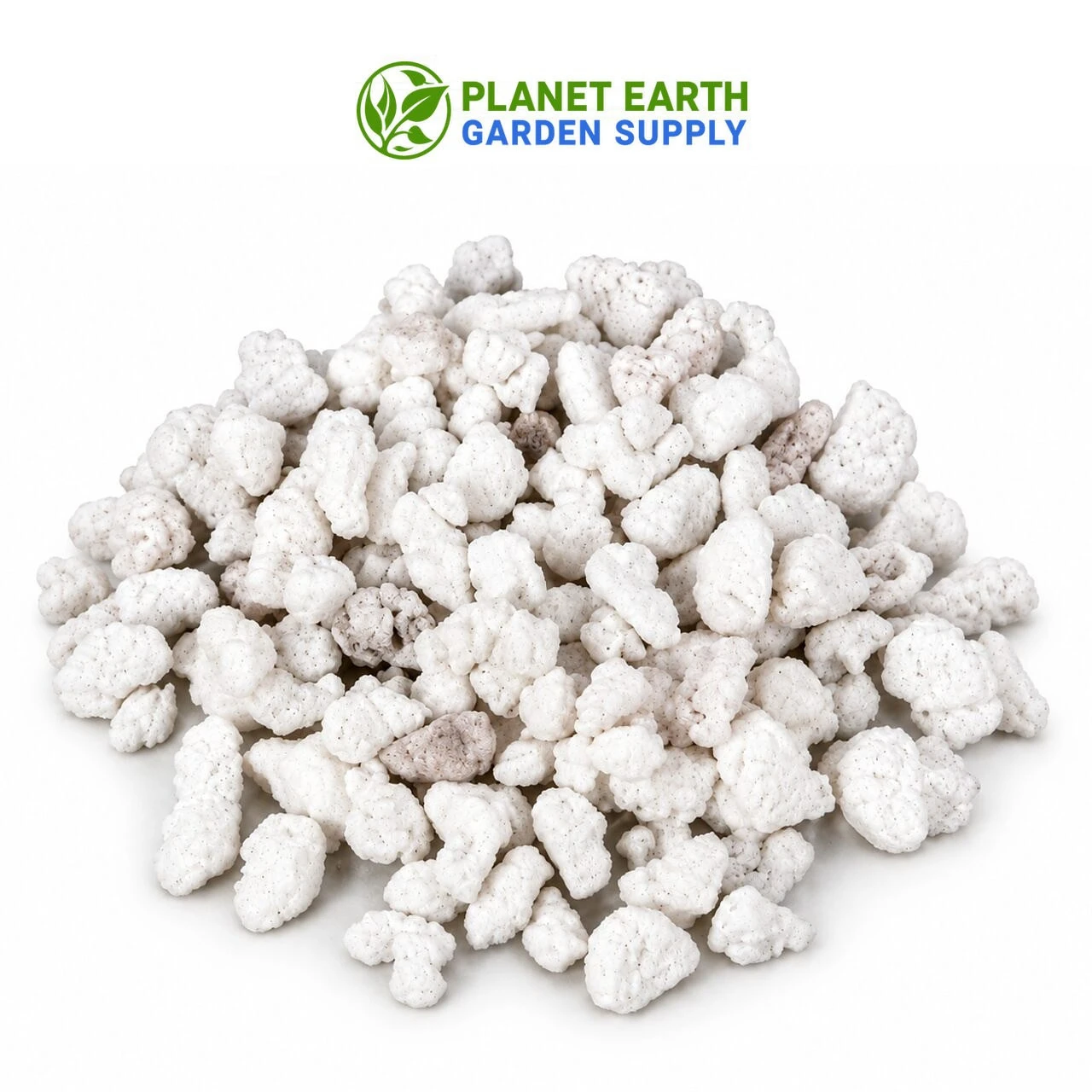 Four cubic foot bags of Mother Earth Perlite #3 for large-scale coco and peat blending.