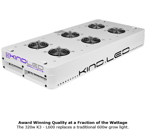 KIND LED K3 L600 LED Grow Light (L600) UPC 029882816233 (2)