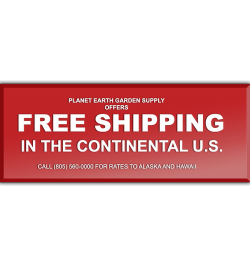 FREE SHIPPING within the continental United States except for Alaska and Hawaii. Please use our live chat or call (805) 560-0000 for shipping rates on excluded states.