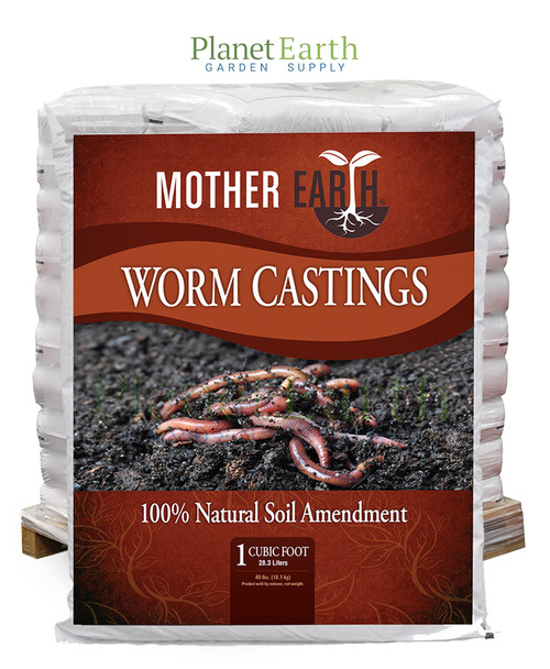 Mother Earth Worm Castings (1 cubic foot bags) in Bulk (713325) UPC 20849969004742 (1)