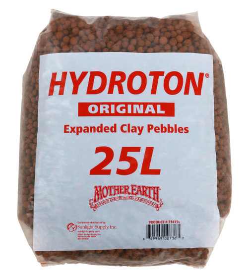 Mother Earth Hydroton Original (25 liter bags) in Bulk (714114) UPC 20849969007361