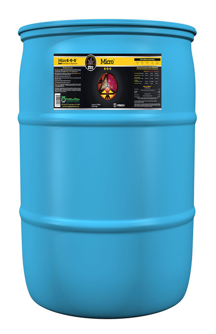 Micro (55 gallons) is comprised of a high quality nitrogen and calcium base, and micronutrients. 