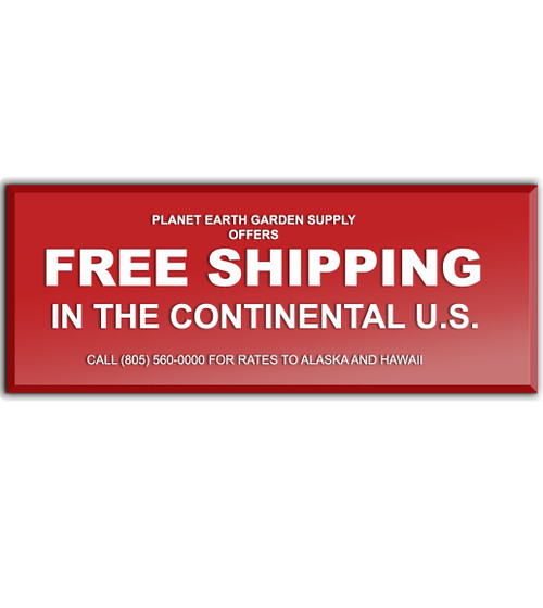 FREE SHIPPING within the United States except for Alaska and Hawaii. Please call (805) 560-0000 for shipping rates on excluded states.
