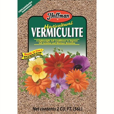 Hoffman Horticultural Vermiculite (2 cubic foot bags) in Bulk (16045) UPC 071605160178